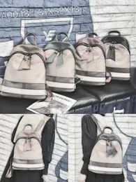 Projektant Kids Plaid Backpack 2023 Girls Canvas Patchwork Skórzane torby na podwójne ramiona luksusowe dzieci w szkolnej torbie S0017