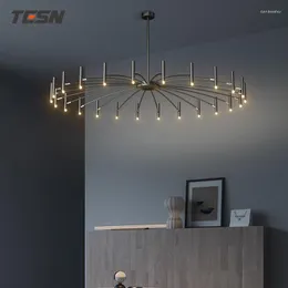 Chandeliers Blooming LED Ceiling Chandelier Lighting Home Lamp Bedroom Restaurant Creative