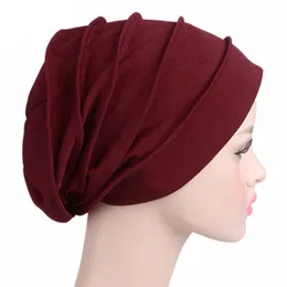 Mützen Mütze/Skull Caps Unisex Baumwollschlafkappe Krebs Muslim Turban Haarausfall Chemothut plissig b95f