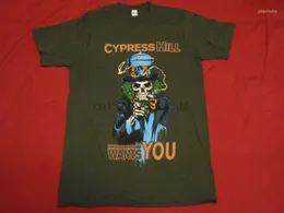 Camisetas masculinas Cypress Hills - tio verde camiseta do polegar verde