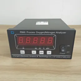 P860 Processo Nitrogênio Monitor Online Monitor de oxigênio Pureza de medição Ferramenta Analisador Medidor de testador para separação de ar