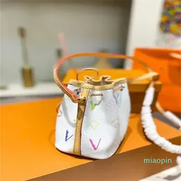 2023-Multicolor Sweams Bag Mon Tresor Nano мини-ковш