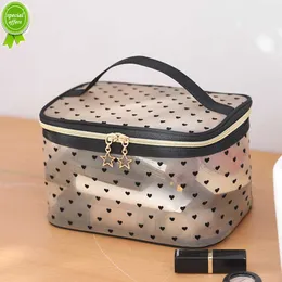 Nowa podróż Travel Mesh kosmetyczna łazienka Sundries Makeup Lipstick Ziplock Bag toaletowa toalet