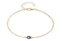 Ladies Evil Eye Alloy Plating Simple Cheap Anklet 1817 T2014171338