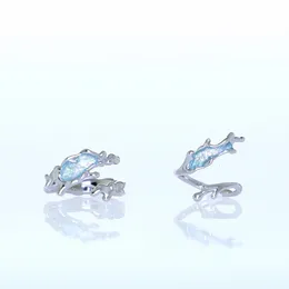 Paarringe Thaya Original Design Damenringe S925 Silber Blaue Ringe für Paare Handgemacht Romantische Mode Edler Schmuck Ring Elegante Geschenke 230518