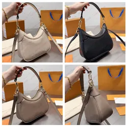 Kadın Bagatelle Çanta Under Emfed Çanta Yarım Ay Çantası Kruvasan Tote Tasarımcı Omuz Crossbody Cüzdan Lady Yüksek Kalite Dhgate Messenger Hobo Cüzdan M46112 M46002