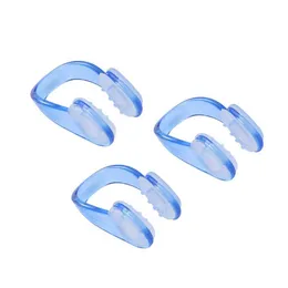 Clip per naso 3 pezzi clip per naso per bambini con ostruzione nasale clip per naso da nuoto Sile accessorio per piscina acqua ostruzione nasale protezione per naso P230519