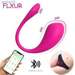 Adult Toys Instense App Vibrator Bluetooth Wireless Control Love Sex Toys for Women Adult Couples Panties Vibrators G-spot Masturbation L230519
