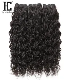 Water Wave Brazilian Hush Hair Cleave Bundles 3pcs 100 extensions Human Hair Lolor 8228 Inch Peruvian Malaysian Indian V9851643