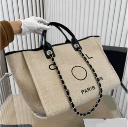 canvas beach bags women designer the tote chain luxurys handbags shoulder Strap Messengers Purses shopping 212