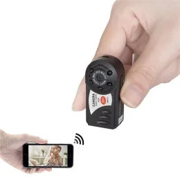 Q7 Mini Wifi DVR Videocamera IP wireless Videoregistratore Telecamera per visione notturna a infrarossi Rilevazione movimento Microfono incorporato