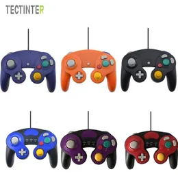 Игровые контроллеры джойстики для контроллера GameCube USB Wired Handheld Joystick Compatible Nintend NGC GC Control Mac Computer PC GamePad 230518