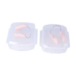 Nose clip 6-piece swimming pool skin color nose clip Sile portable swimming pool for swimming clip skin color P230519