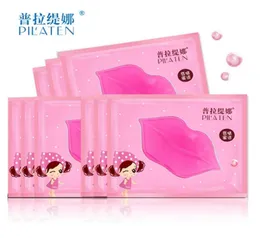 500pcs PILATEN Crystal Collagen Lip Mask Collagen Protein Crystal Women Replenishment Lip Film Lip color anti cracking moisturizin6170522