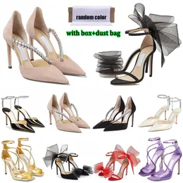 Luxury Designer High Heels Sandals Sneakers women Averly Pumps Aveline Sandal Asymmetric Grosgrain Mesh Fascinator Bows Platform Heel jimmy cho Wedding Shoes