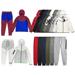 스포츠 바지 Mens Hoodies Tech Fleece Pants 디자이너 후드 재킷 Space Cotton Trousers Womens 두꺼운 코트 하의 남성 Joggers Running Quality Jumper Tracksuit