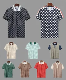 Men's Fashion Polo Shirt Luxury Italian Men's T-Shirts Short Sleeve Fashion Casual Men's Summer T-shirt Various Colors Available Size M-4XL