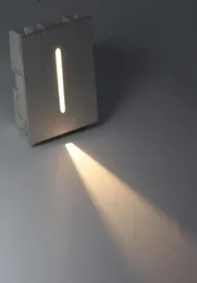 LED Stair Light Square Square Iddoor Wall Lamp 3W REACKERTER STEP PATHWAY LAMPS AC85265V درج الدرج AISLE8025589