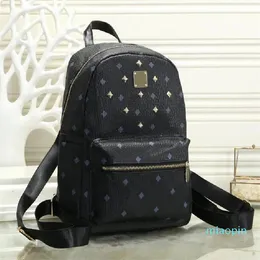 2023-mochilas escolares de moda mochilas estilo diseñador estudiante mochila con decoración clásica letra impresión mochila alta