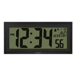 La Crosse Technology Digital Wall Clocks, 515-1419-INT