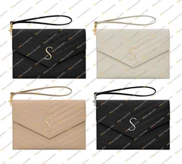Ladies Designer Fashion Caviar MATELASS FLAP Clutch Bag Handbag TOTE Grain De Poudre Embossed Leather Cosmetic Bag Toiletry Bags W8767897