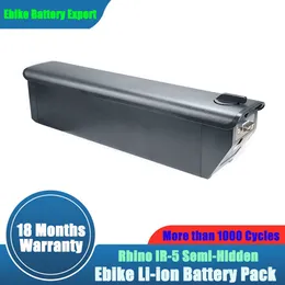 Backup 48V 12Ah 576Wh Lithium Battery Pack IR-5 Intube for 500W 750W 1000W SURFACE604 TWIST Folding Fat Bike