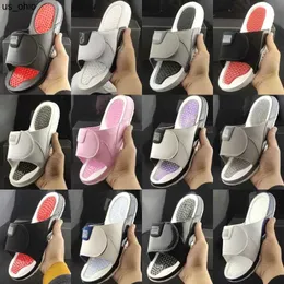 Slippers 2023 Jumpman 13 13S 11 11S Hydro Slides Slippers Hydro Jordens 12 12S Sandals Blue Black White Red Basketer Shoes Shadual Sports Sneakers J230520