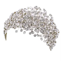 Eventos de acessórios Headpieces Wedding Ornamentos de prata Mão de Partido Rose Gold fez um estilo clássico extravagante fascinadores luxuosos