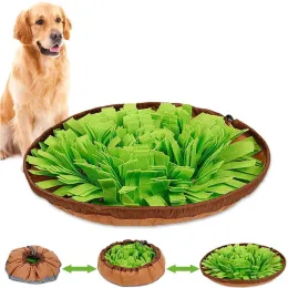 Pies pasza mata nos zapach trening wąchanie pad puzzle puzzle powolne karmienie miska dywan dozowujący żywność