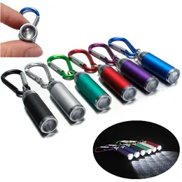 Mini LED LED Flashlip Torch keychain keyring سلسلة مفاتيح مفاتيح فائقة المحمولة للتخييم في الهواء الطلق -mx8