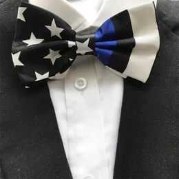 Pescoço amarra 10 pcs lote de atacado Homens adultos de moda arqueiros EUA bandeira estrelas de personalidade Butterflies Bow 230519