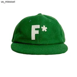 Green Embroidered Baseball Cap Golf Le Fleur Style, Snapback Hat