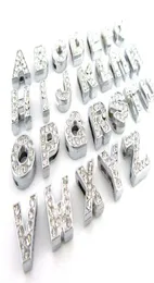 CHEAP 260PcsLot DIY Slide Letters With Rhinestone Charms For 10mm 8MM Pet Dog Collars 3066921