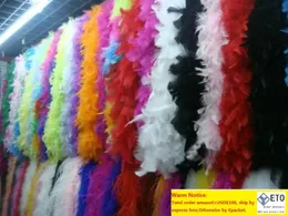 Feather Boa 200cm Burlesque, Showgirl, Gallina, Abito Elegante