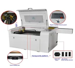 plywood MDF ZD460 60w co2 laser engraving and cutting machine laser engraver3796065