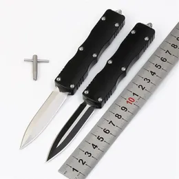 9CR18MOV blade double action tactical self defense folding edc customized automatic knife automatic knives auto knife2540