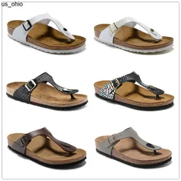 Тапочки последние бирк -пробковые тапочки Gizeh Arizona Flipflops Caliente Verano Hombres Mujeres Sandalias Planas Zapatillas de Corcho Unisex zapatos пострадавшие