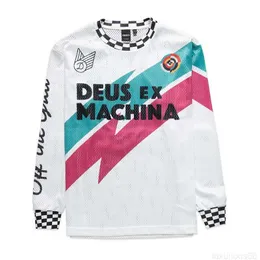 Мужские повседневные рубашки Deus Ex MACHINA мужские майки Enduro Downhill для горных велосипедов Мотокросс BMX Racing Джерси с длинным рукавом Одежда для велоспорта Футболка mtb