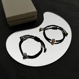 Bilezikler Yeni Trend Yıldönümü Hediyeleri Sıcak Marka Takıları Kadınlar Kafatası Başı Vintage Bangle Yüksek Parti Punk Altın Klasik İskelet Halat