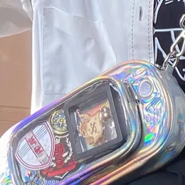 허리 가방 xiuya 귀여운 kawaii jk 로리타 숄더 가방 일본식 스타일 게임 기계 ITA 패션 PU 가죽 럭셔리 디자이너 핸드백 23519