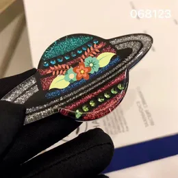 Moda- Nowy profesjonalny AMA Shite Kolorowe wysokiej klasy żywicę Kolor Planet Letters Broozh Pin Bejdia 268G