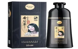 500ML Fast Make White Hair To Black Permanent Hair Color Dying Shampoo Natural Herbal Gray Hair Dye Shampoo For Women4988869