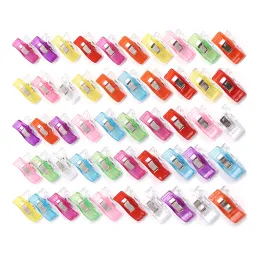 Sewing Clips Plastic Clamps Quilting Crafting Crocheting Colors Binding Fabric Mixed Holder Paper Tools For DIY Patchwork