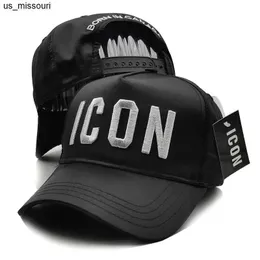 Ball Caps Baseball Caps ICON Letters Cap Customized ICON Cotton Men Women Hat Black Cap Dad Hats Wholesale High Quality J230520