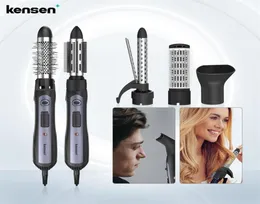 Kensen Hair Dryer Brush Automatic Curler Professional Curling Iron Straightener Comb Styling Tools Blow 2202246848777