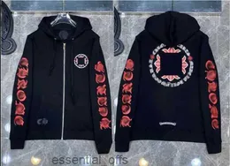 Sudaderas con capucha para hombre Diseñador Chrome Sudaderas de invierno Corazón con capucha Ch Chaqueta de manga larga Abrigo suelto Sudadera con capucha Hombres Mujer Hip Hop Coats767n