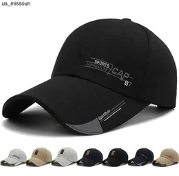 Boll Caps 2st Summer Man Hat Canvas Baseball Cap Spring and Fall Cap Go With Everything Leisure Sun Protection Fish Cap Woman Outdoor Ball Caps J230520
