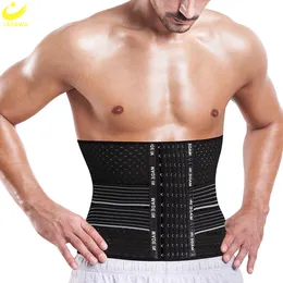 Męskie kształty ciała Lazawg Mężczyźni Traint Trainer Pas do odchudzania pasmo odchudzającego Odchudzanie Brzuch TALIST Cincher Body Shaper Fat Gym Sport 230519