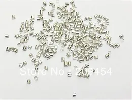 Lehçe toptan 2mm 10000pcs/lot tüpü kıvrımlı boncuklar tıknaz kolye takı yapımı