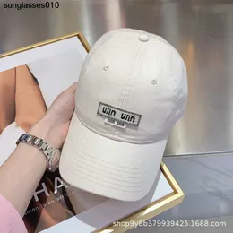 South Korean cotton baseball cap women's soft top casual cap men's versatile show face small cap circumference sunscreen